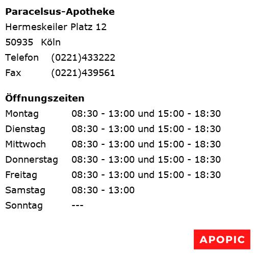 Bild von Paracelsus-Apotheke in Köln