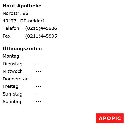 Bild von Nord-Apotheke in Düsseldorf