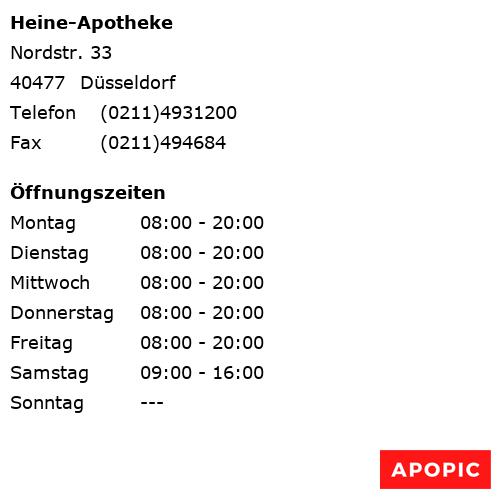 Bild von Heine-Apotheke in Düsseldorf