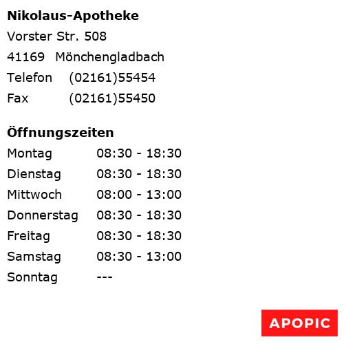 Bild von Nikolaus-Apotheke in Mönchengladbach