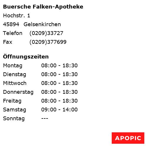 Bild von Buersche Falken-Apotheke in Gelsenkirchen