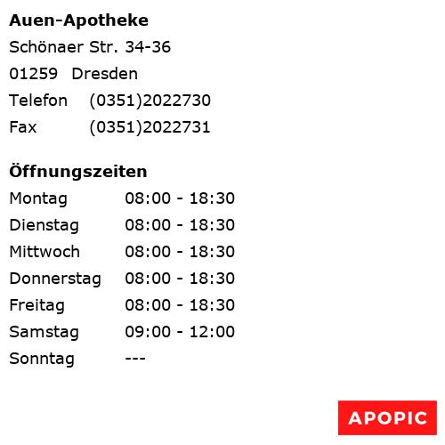 Bild von Auen-Apotheke in Dresden