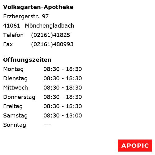 Bild von Volksgarten-Apotheke in Mönchengladbach