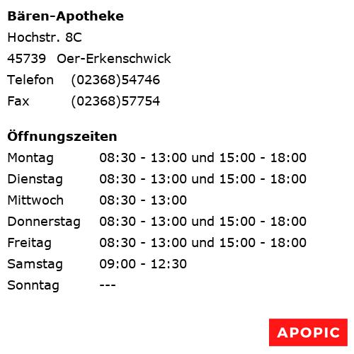 Bild von Bären-Apotheke in Oer-Erkenschwick