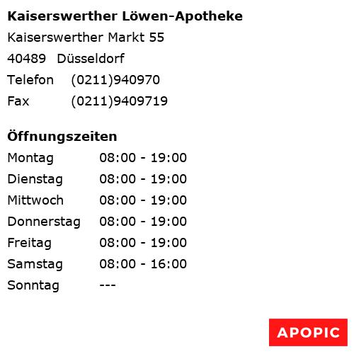 Bild von Kaiserswerther Löwen-Apotheke in Düsseldorf