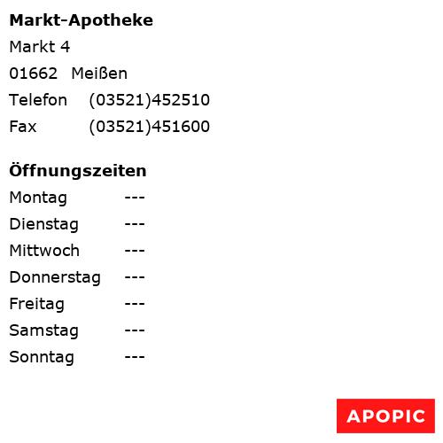 Bild von Markt-Apotheke in Meißen