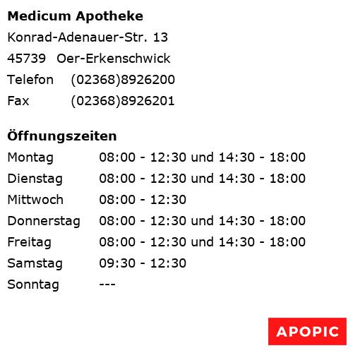 Bild von Medicum Apotheke in Oer-Erkenschwick