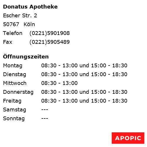 Bild von Donatus Apotheke in Köln