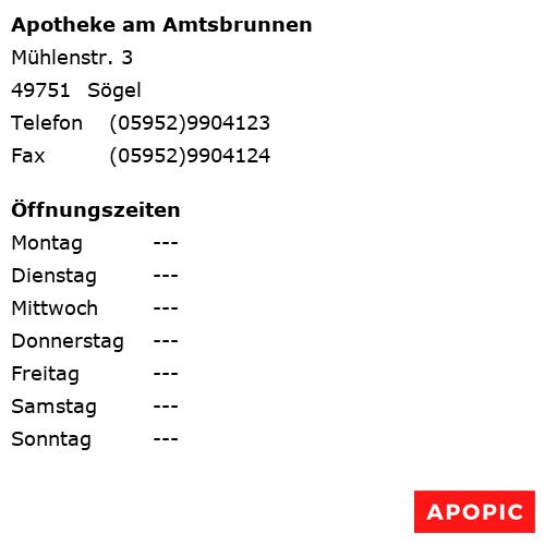 Bild von Apotheke am Amtsbrunnen in Sögel