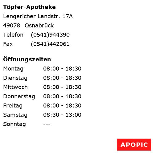 Bild von Töpfer-Apotheke in Osnabrück