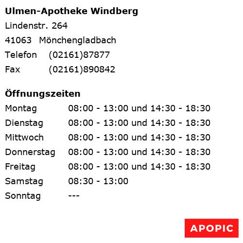 Bild von Ulmen-Apotheke Windberg in Mönchengladbach