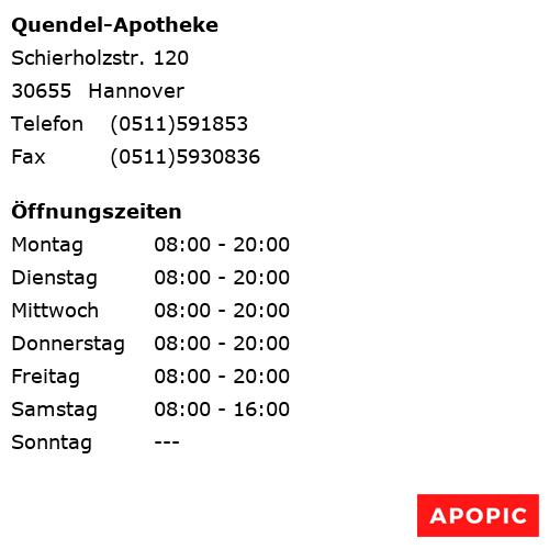 Bild von Quendel-Apotheke in Hannover