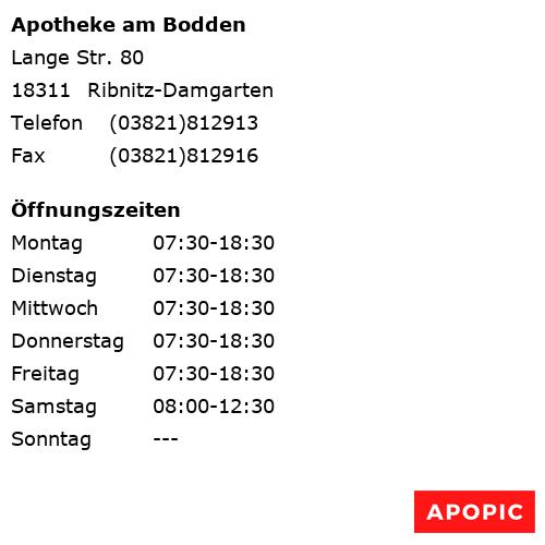 Bild von Apotheke am Bodden in Ribnitz-Damgarten