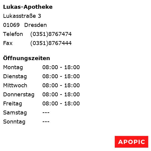 Bild von Lukas-Apotheke in Dresden