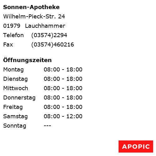 Bild von Sonnen-Apotheke in Lauchhammer