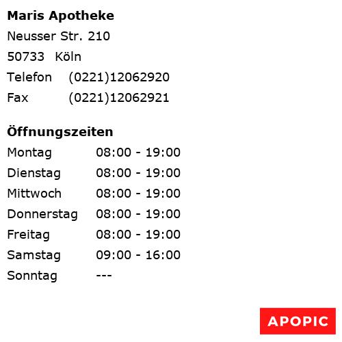 Bild von Maris Apotheke in Köln