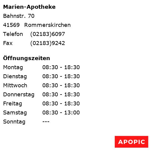Bild von Marien-Apotheke in Rommerskirchen