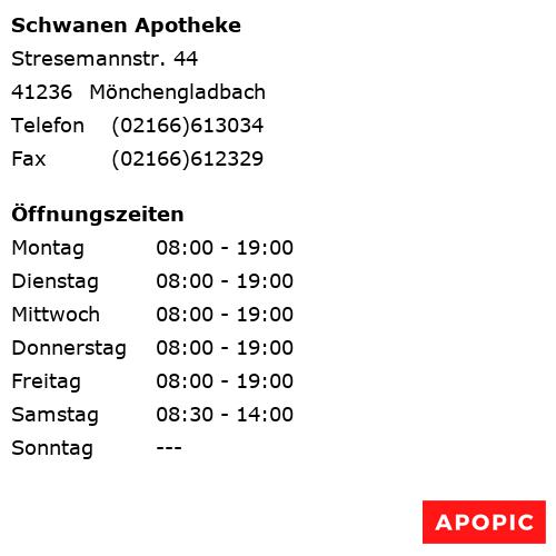 Bild von Schwanen Apotheke in Mönchengladbach