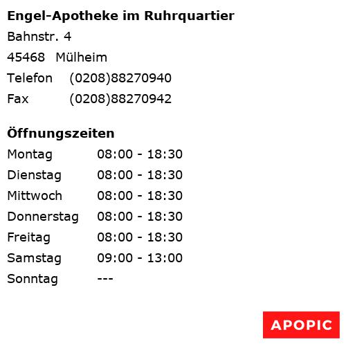 Bild von Engel-Apotheke im Ruhrquartier in Mülheim