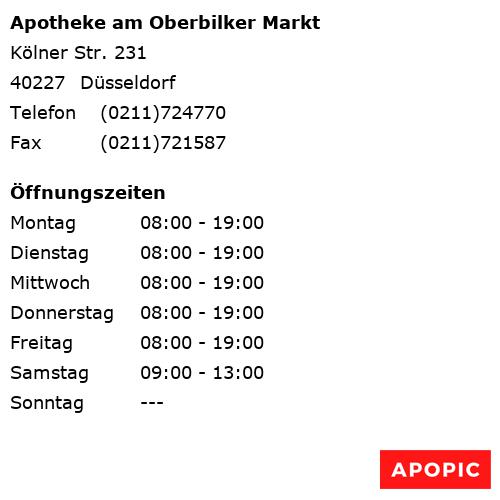 Bild von Apotheke am Oberbilker Markt in Düsseldorf