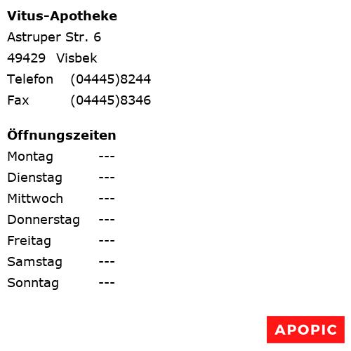 Bild von Vitus-Apotheke in Visbek