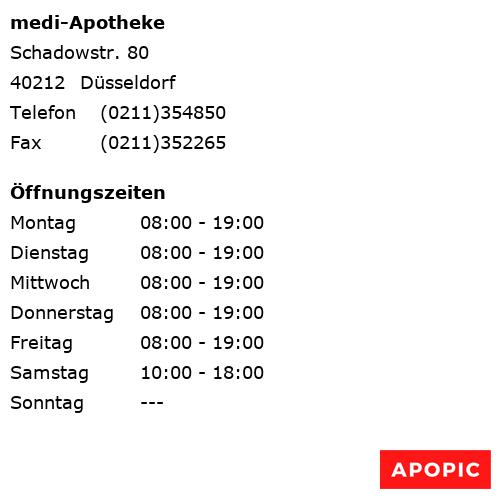 Bild von medi-Apotheke in Düsseldorf