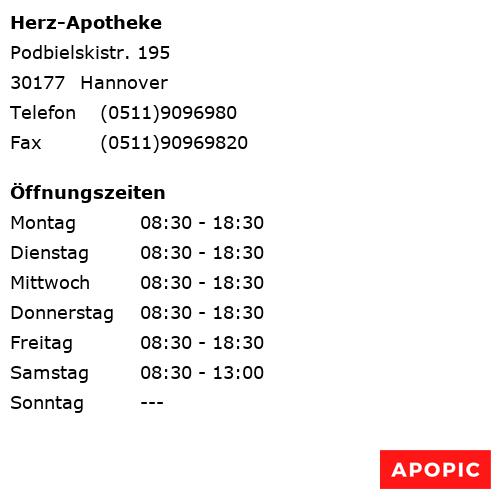 Bild von Herz-Apotheke in Hannover