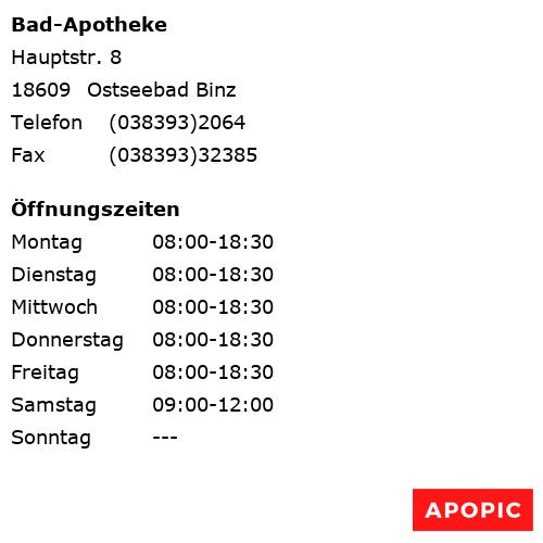 Bild von Bad-Apotheke in Ostseebad Binz