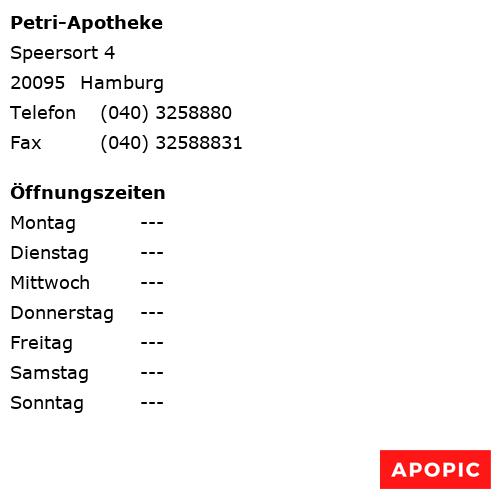 Bild von Petri-Apotheke in Hamburg