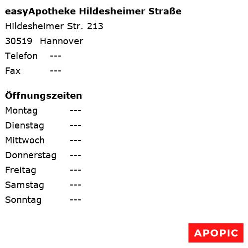 Bild von easyApotheke Hildesheimer Straße in Hannover