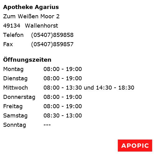 Bild von Apotheke Agarius in Wallenhorst