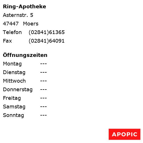 Bild von Ring-Apotheke in Moers