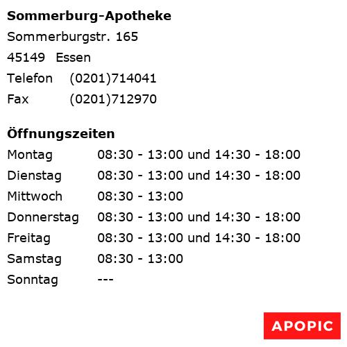 Bild von Sommerburg-Apotheke in Essen