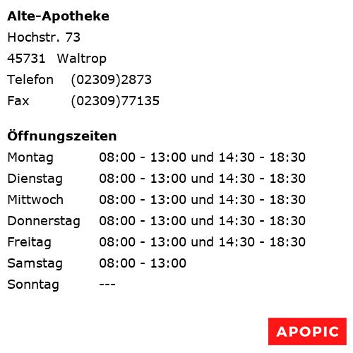 Bild von Alte-Apotheke in Waltrop