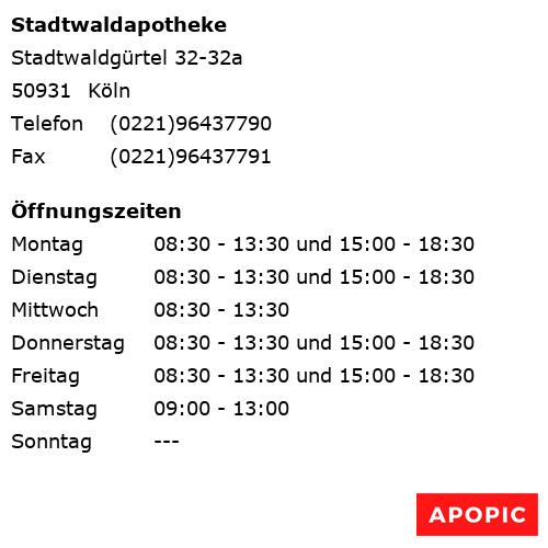 Bild von Stadtwaldapotheke in Köln