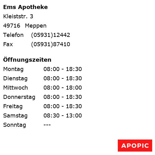 Bild von Ems Apotheke in Meppen