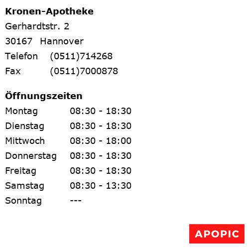 Bild von Kronen-Apotheke in Hannover