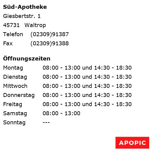 Bild von Süd-Apotheke in Waltrop