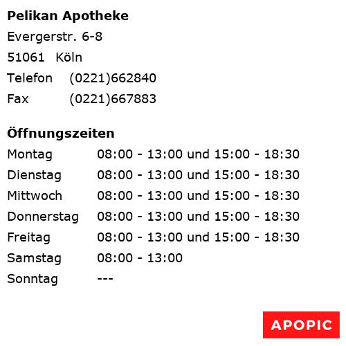 Bild von Pelikan Apotheke in Köln