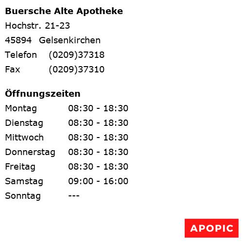 Bild von Buersche Alte Apotheke in Gelsenkirchen
