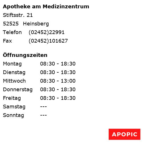Bild von Apotheke am Medizinzentrum in Heinsberg