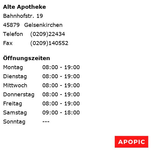 Bild von Alte Apotheke in Gelsenkirchen