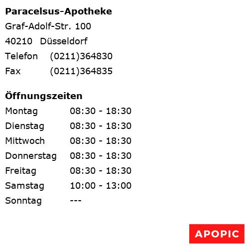 Bild von Paracelsus-Apotheke in Düsseldorf
