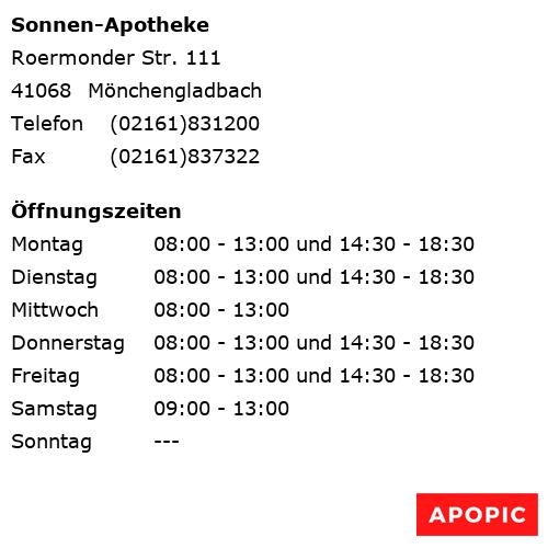 Bild von Sonnen-Apotheke in Mönchengladbach