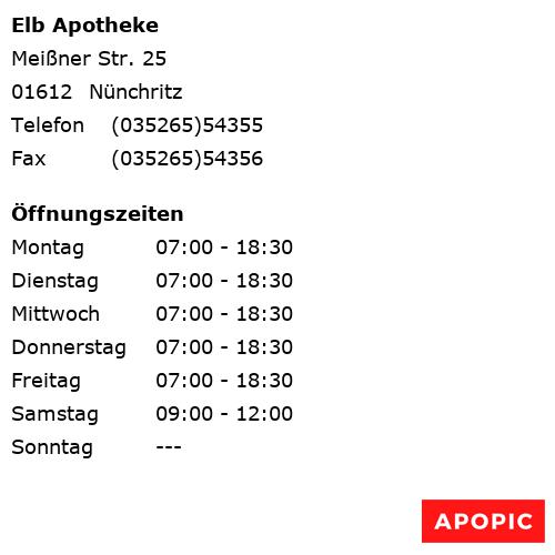 Bild von Elb Apotheke in Nünchritz