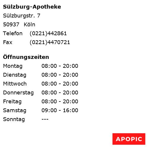 Bild von Sülzburg-Apotheke in Köln