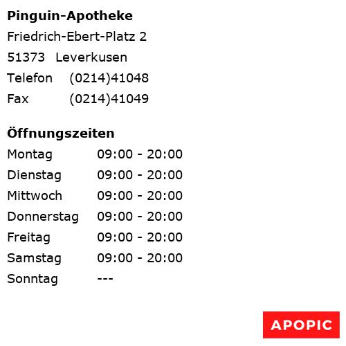 Bild von Pinguin-Apotheke in Leverkusen