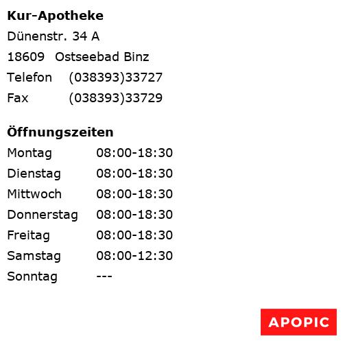 Bild von Kur-Apotheke in Ostseebad Binz