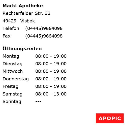Bild von Markt Apotheke in Visbek