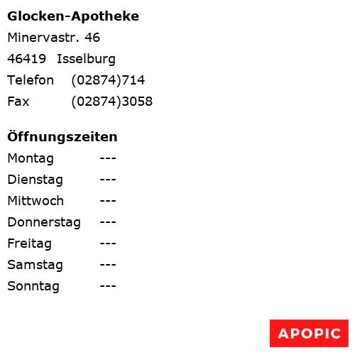 Bild von Glocken-Apotheke in Isselburg